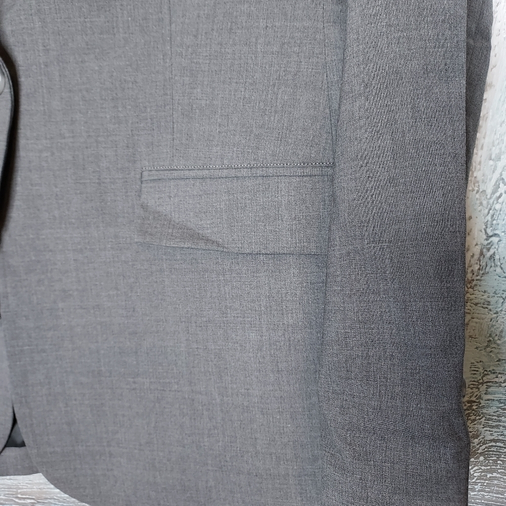 Outerknown Women's Wool Parker Boy Blazer in Grey Sz-8  NWT - Picture 7 of 14